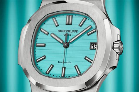 Patek Philippe maakt 170 'Tiffany Blue Nautilus' 